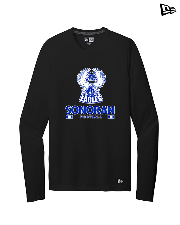 Sonoran Science Academy Football Square - New Era Performance Long Sleeve