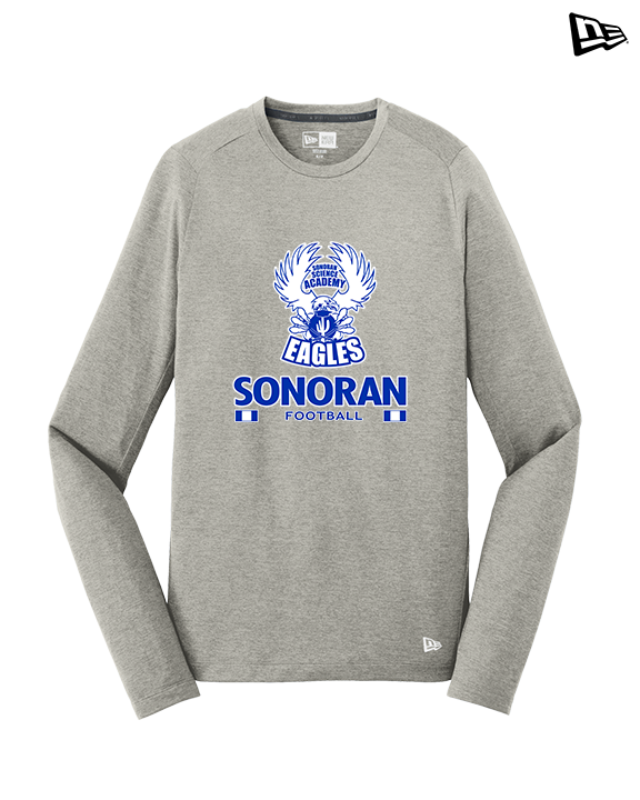 Sonoran Science Academy Football Square - New Era Performance Long Sleeve