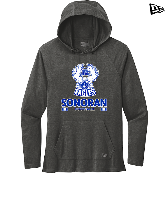 Sonoran Science Academy Football Square - New Era Tri-Blend Hoodie