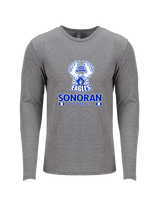 Sonoran Science Academy Football Square - Tri-Blend Long Sleeve