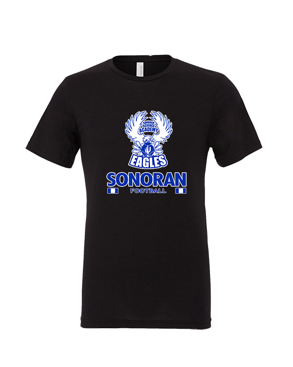 Sonoran Science Academy Football Square - Tri-Blend Shirt