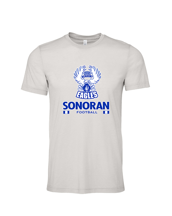 Sonoran Science Academy Football Square - Tri-Blend Shirt