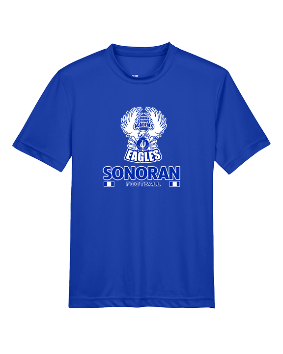 Sonoran Science Academy Football Square - Youth Performance Shirt