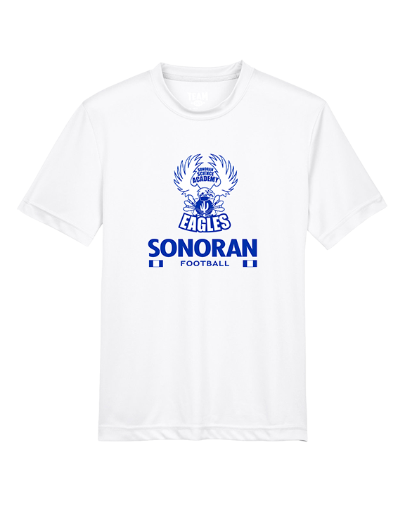 Sonoran Science Academy Football Square - Youth Performance Shirt