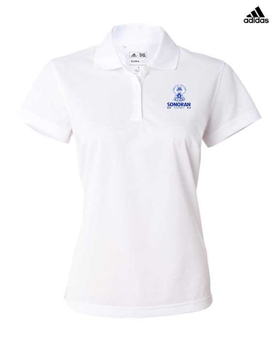 Sonoran Science Academy Football Stacked - Adidas Womens Polo