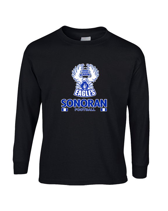 Sonoran Science Academy Football Stacked - Cotton Longsleeve