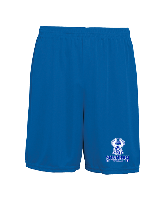 Sonoran Science Academy Football Stacked - Mens 7inch Training Shorts