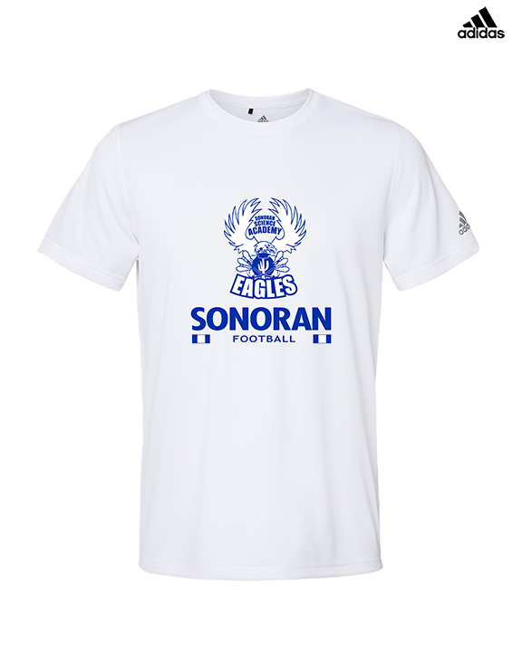 Sonoran Science Academy Football Stacked - Mens Adidas Performance Shirt