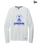 Sonoran Science Academy Football Stacked - New Era Performance Long Sleeve