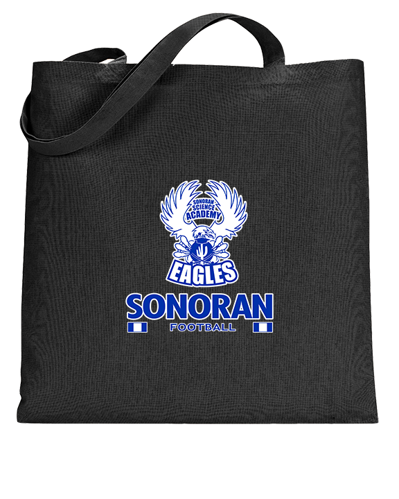 Sonoran Science Academy Football Stacked - Tote