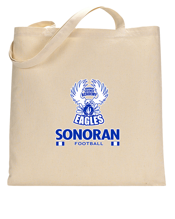 Sonoran Science Academy Football Stacked - Tote