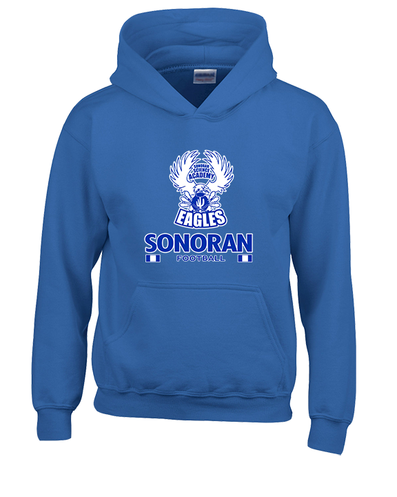 Sonoran Science Academy Football Stacked - Unisex Hoodie