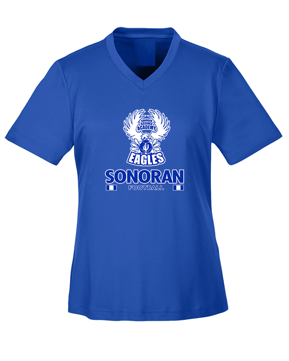 Sonoran Science Academy Football Stacked - Womens Performance Shirt