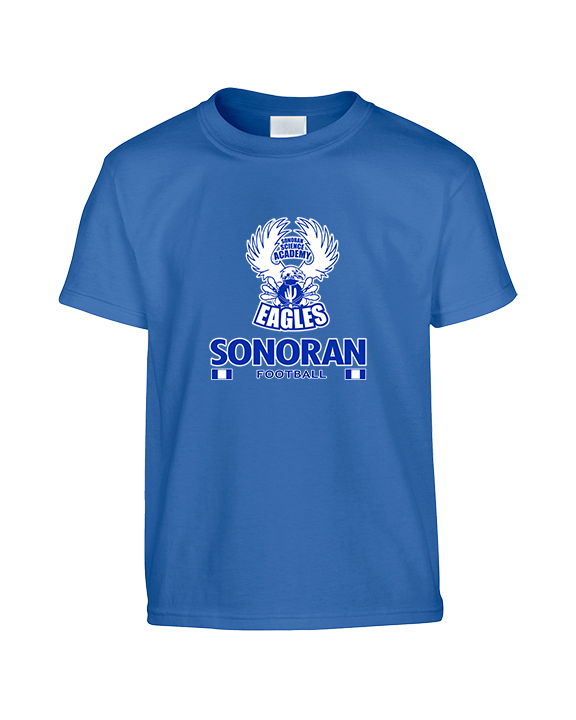 Sonoran Science Academy Football Stacked - Youth Shirt