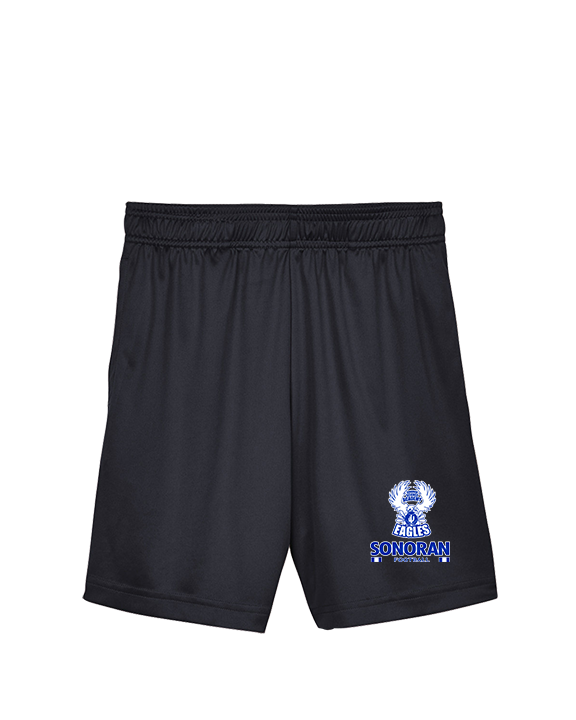 Sonoran Science Academy Football Stacked - Youth Training Shorts