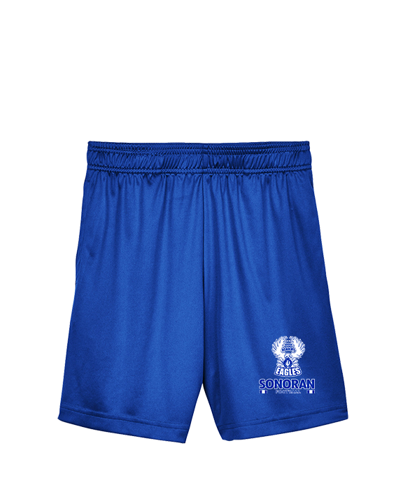 Sonoran Science Academy Football Stacked - Youth Training Shorts