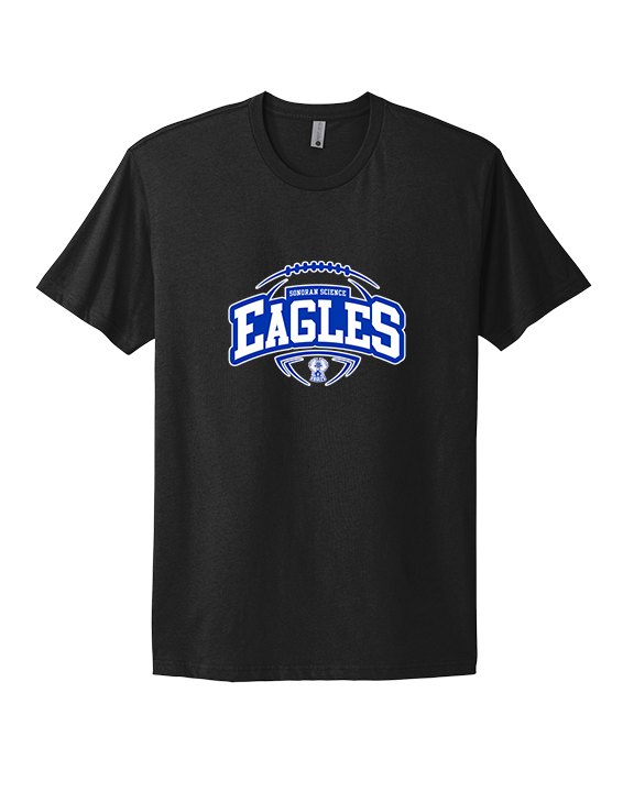 Sonoran Science Academy Football Toss - Mens Select Cotton T-Shirt