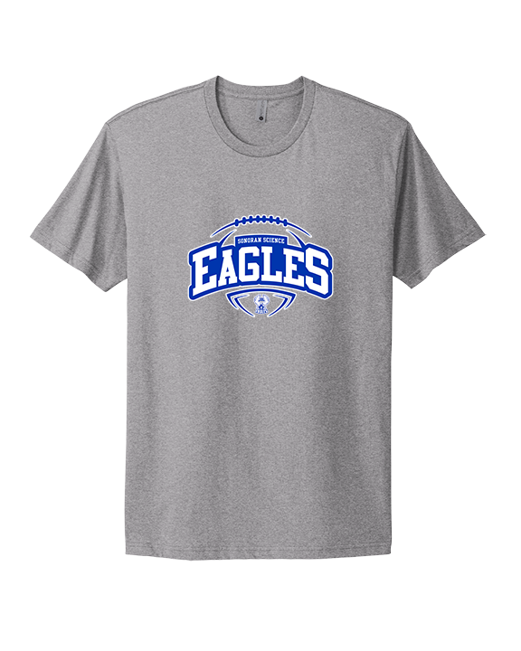 Sonoran Science Academy Football Toss - Mens Select Cotton T-Shirt