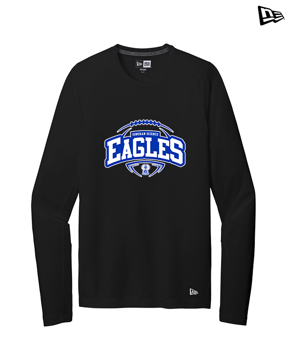 Sonoran Science Academy Football Toss - New Era Performance Long Sleeve