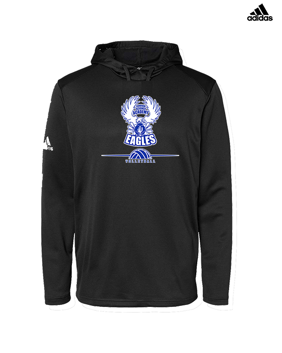 Sonoran Science Academy Volleyball Half Vball - Mens Adidas Hoodie