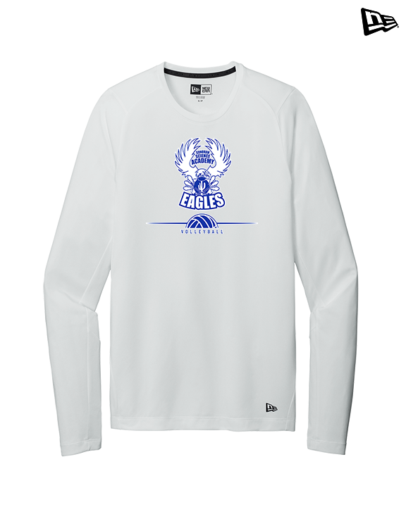 Sonoran Science Academy Volleyball Half Vball - New Era Performance Long Sleeve