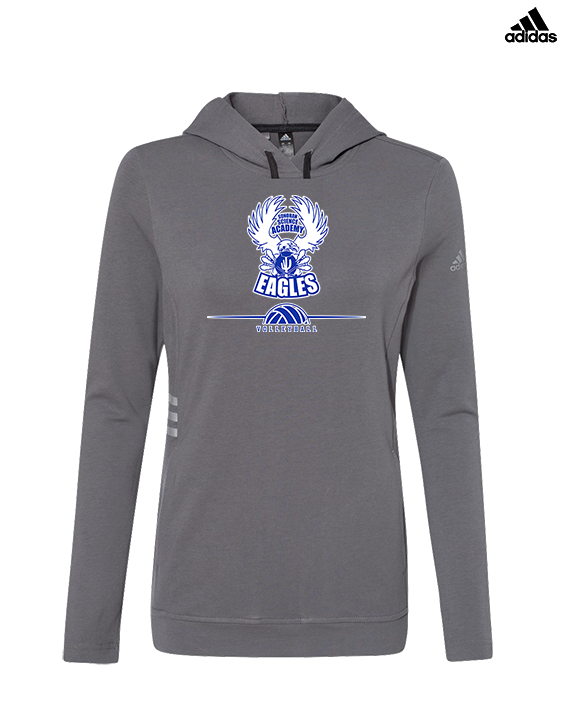 Sonoran Science Academy Volleyball Half Vball - Womens Adidas Hoodie