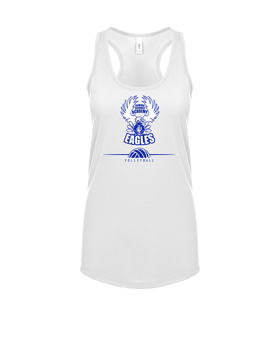 Sonoran Science Academy Volleyball Half Vball - Womens Tank Top