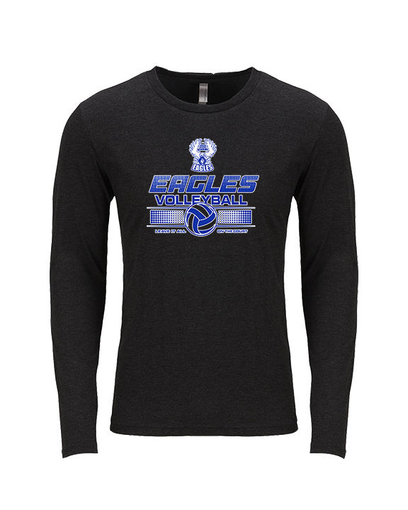 Sonoran Science Academy Volleyball Leave It - Tri-Blend Long Sleeve