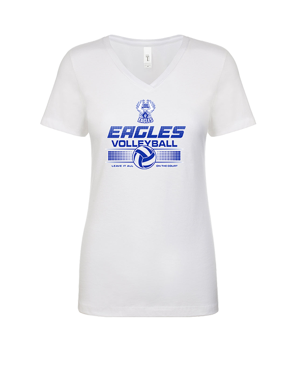 Sonoran Science Academy Volleyball Leave It - Womens Vneck