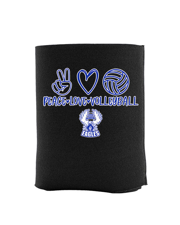 Sonoran Science Academy Volleyball Peace Love Vball - Koozie