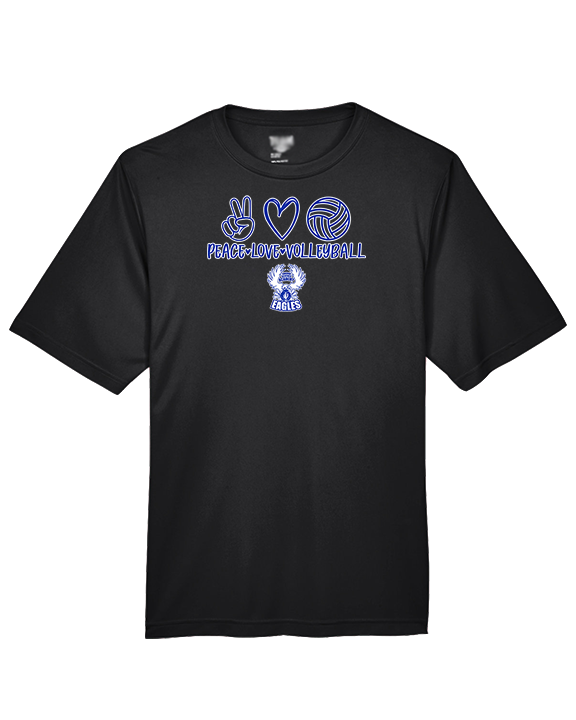 Sonoran Science Academy Volleyball Peace Love Vball - Performance Shirt