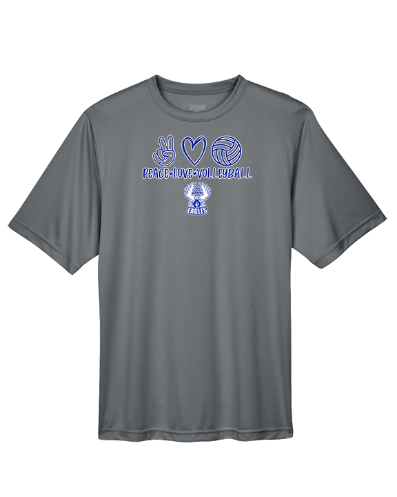 Sonoran Science Academy Volleyball Peace Love Vball - Performance Shirt