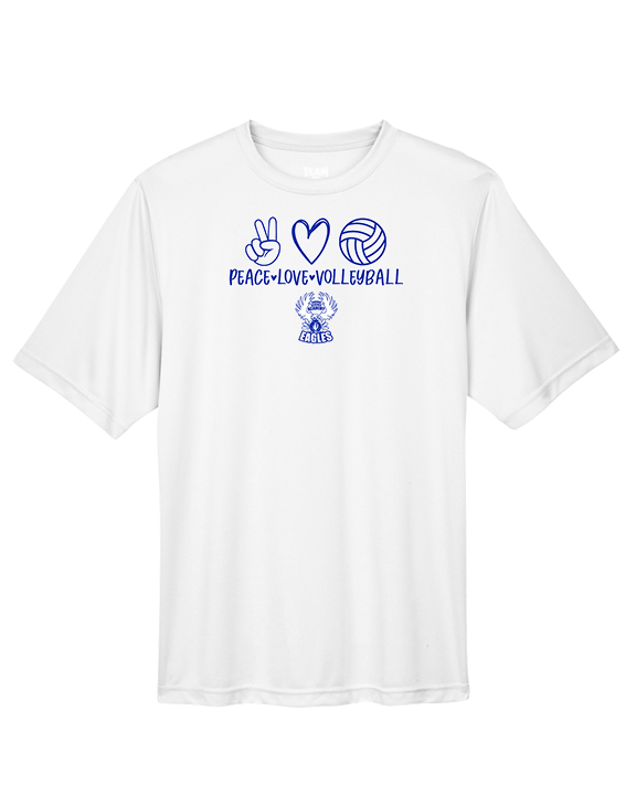 Sonoran Science Academy Volleyball Peace Love Vball - Performance Shirt