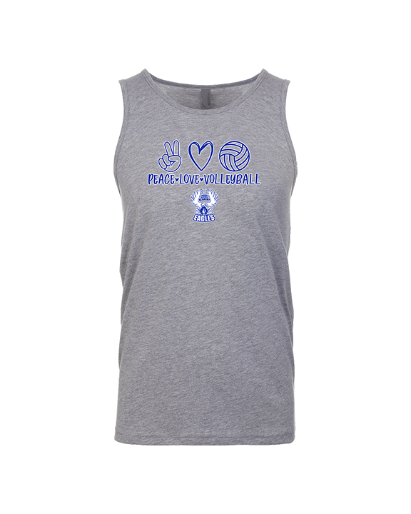 Sonoran Science Academy Volleyball Peace Love Vball - Tank Top