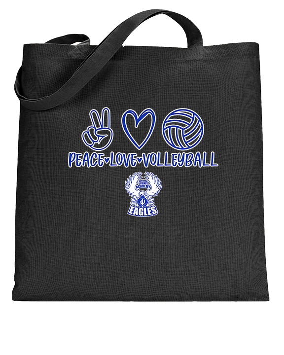 Sonoran Science Academy Volleyball Peace Love Vball - Tote