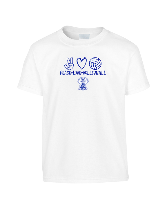 Sonoran Science Academy Volleyball Peace Love Vball - Youth Shirt