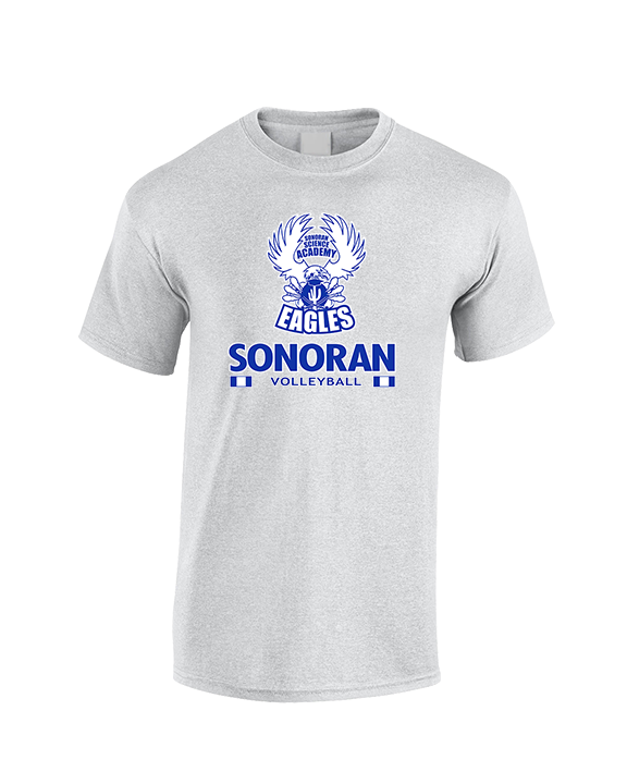 Sonoran Science Academy Volleyball Stacked - Cotton T-Shirt