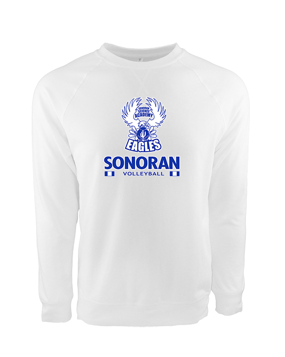 Sonoran Science Academy Volleyball Stacked - Crewneck Sweatshirt