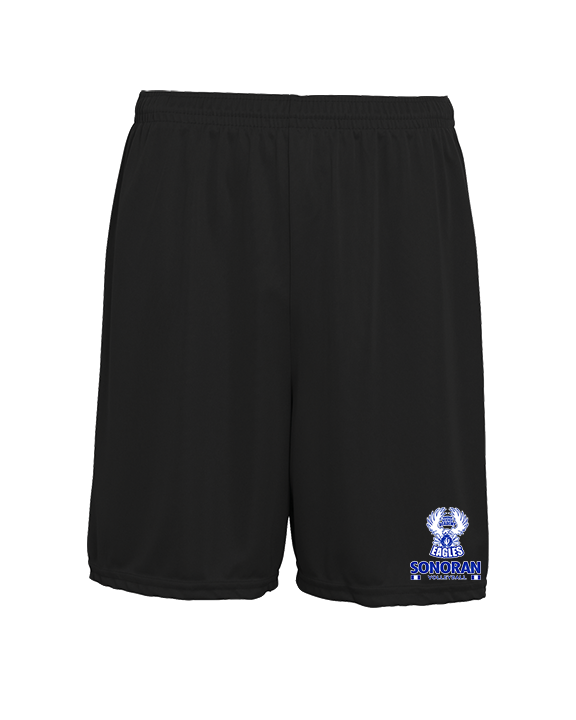 Sonoran Science Academy Volleyball Stacked - Mens 7inch Training Shorts