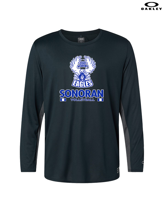 Sonoran Science Academy Volleyball Stacked - Mens Oakley Longsleeve