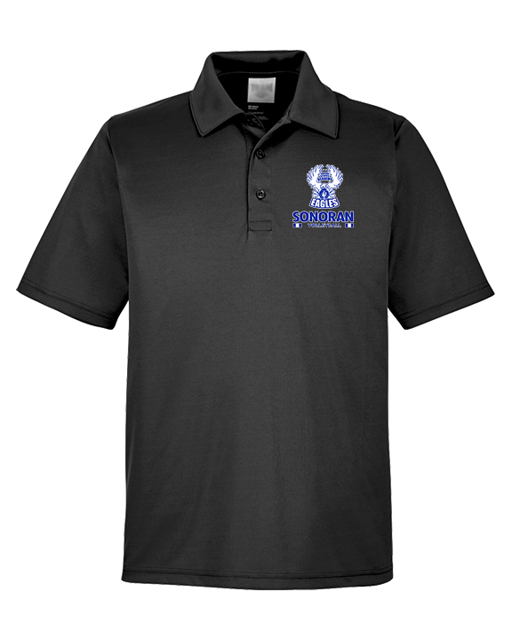 Sonoran Science Academy Volleyball Stacked - Mens Polo