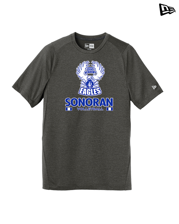 Sonoran Science Academy Volleyball Stacked - New Era Performance Shirt