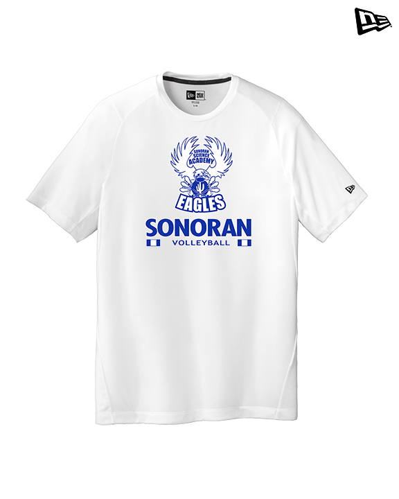 Sonoran Science Academy Volleyball Stacked - New Era Performance Shirt