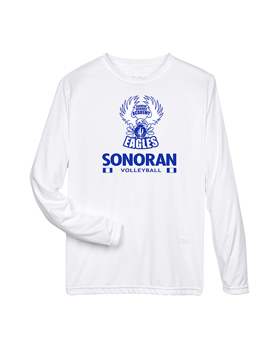 Sonoran Science Academy Volleyball Stacked - Performance Longsleeve