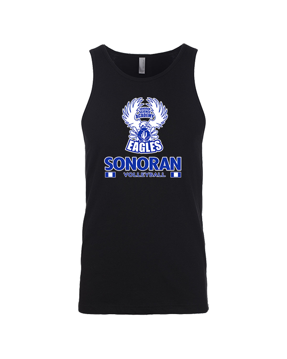 Sonoran Science Academy Volleyball Stacked - Tank Top