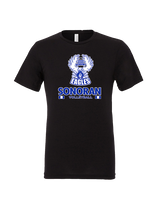 Sonoran Science Academy Volleyball Stacked - Tri-Blend Shirt