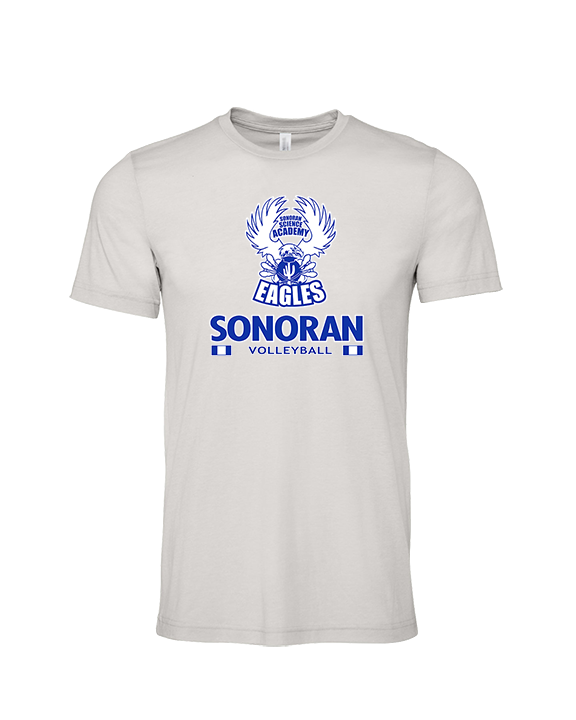 Sonoran Science Academy Volleyball Stacked - Tri-Blend Shirt