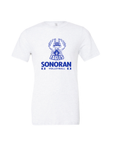 Sonoran Science Academy Volleyball Stacked - Tri-Blend Shirt