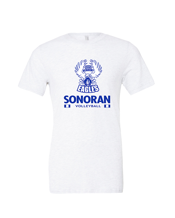 Sonoran Science Academy Volleyball Stacked - Tri-Blend Shirt