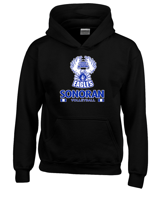 Sonoran Science Academy Volleyball Stacked - Unisex Hoodie